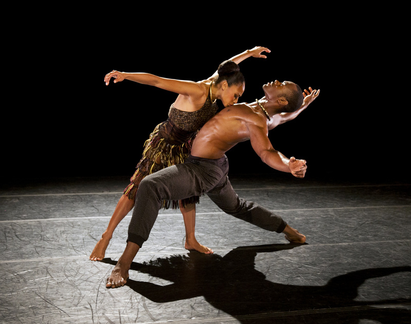 Alvin Ailey's American Dance Theatre's Celeste Sims and Jamar Roberts in Aszur