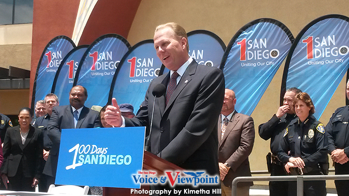 Faulconer Commemorates 100 Days in Office by Signing “One San Diego” Budget