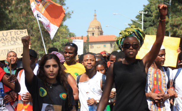 South African Students Plan March to Union Buildings