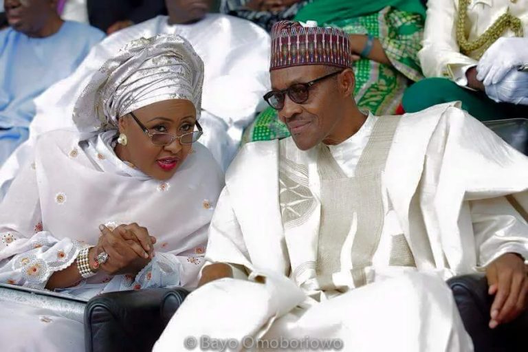 Nigerian President Says First Lady ‘Belongs to My Kitchen’
