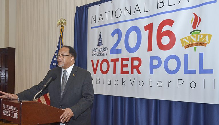 HU/NNPA National Black Voter Poll: 90 percent of Black Voters Will Cast Ballots for Clinton