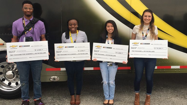 NASCAR Chevrolet Diversity Scholarship Winners Announced