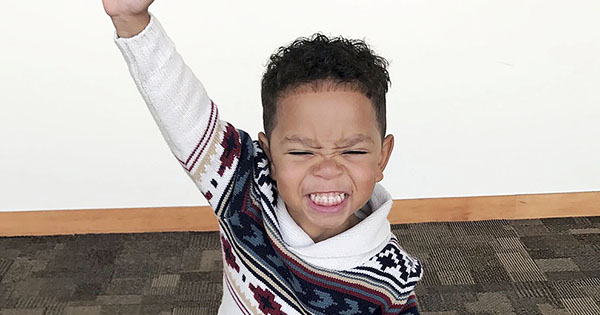 3-Year Old Boy Celebrates Being Adopted After Spending Two Years in Foster Care