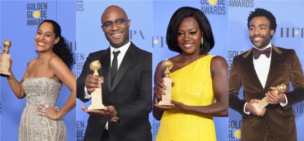 Black Hollywood takes home major gold at 2017 Golden Globes
