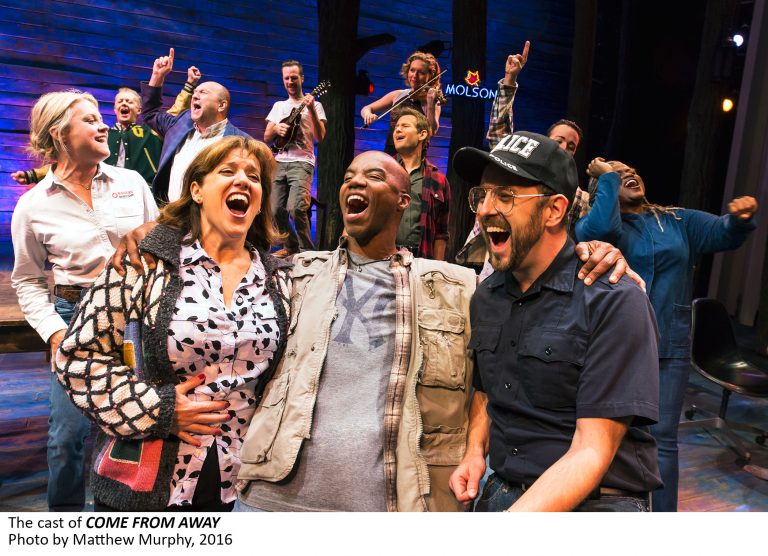 LA JOLLA PLAYHOUSE’S “COME FROM AWAY” BRINGS IT HOME FOR RODNEY HICKS