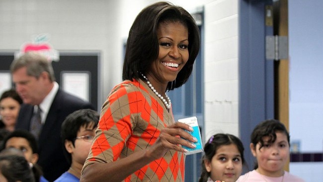 Lobbyists want to reverse Michelle Obama’s healthy school lunch program