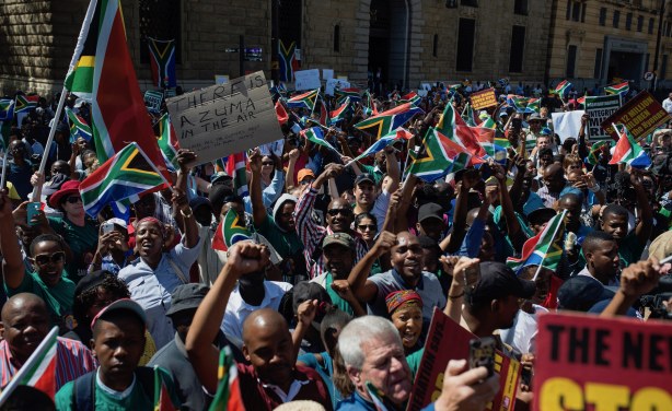 South Africa’s Opposition In United Front Against President