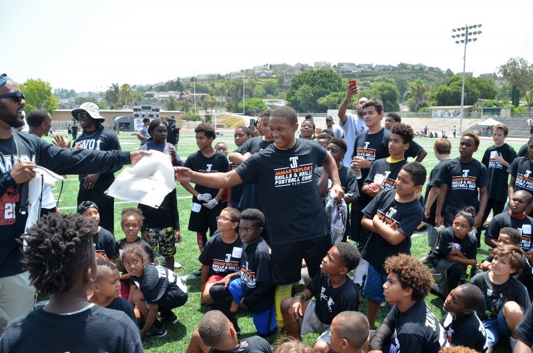 FIRST ANNUAL JAMAR TAYLOR FREE SKILLS & DRILLS FOOTBALL CAMP