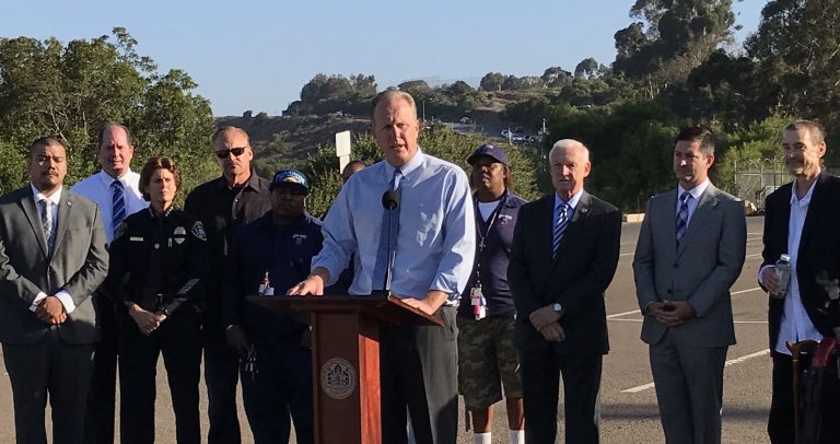 Mayor Faulconer Announces Transitional Camp Area for Homeless Individuals to Open Monday