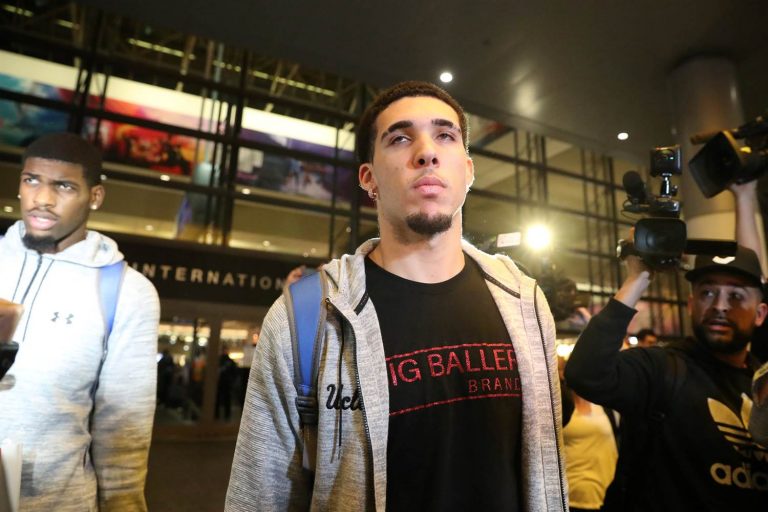 UCLA basketball players arrested in China return home