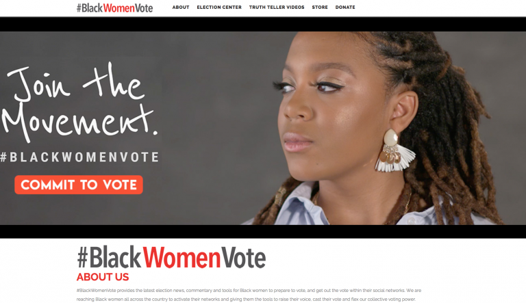 #BlackWomenVote Website Helps Black Women Flex Their Collective Voting Power