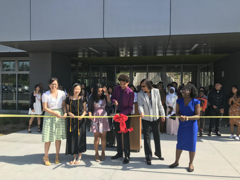 Horace Mann M.S. Graduates Celebrate New State-of-the-Art Classrooms