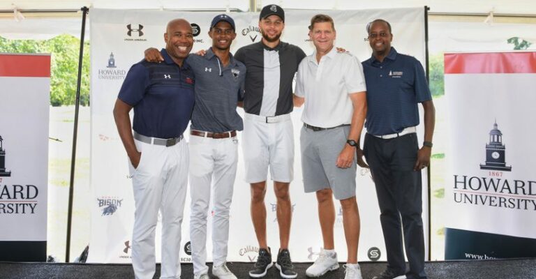 NBA All-Star Steph Curry Kick Starts New Division 1 Golf Program at Howard University