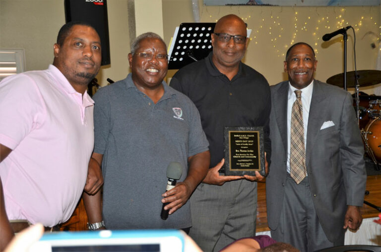 Men of Bethel AME Host Lifetime Service Awards Luncheon
