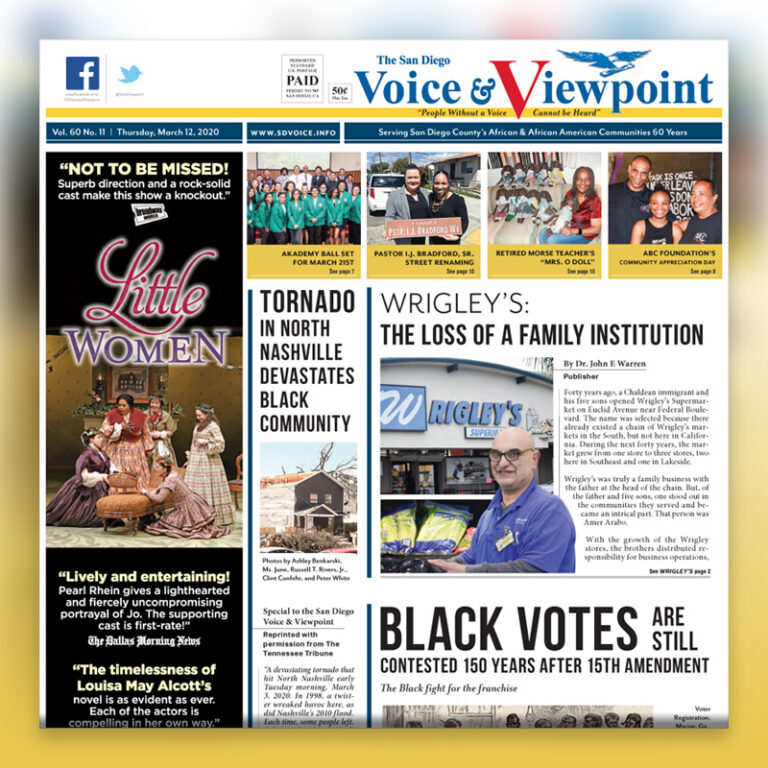 This Week’s Paper: Thursday, March 12, 2020