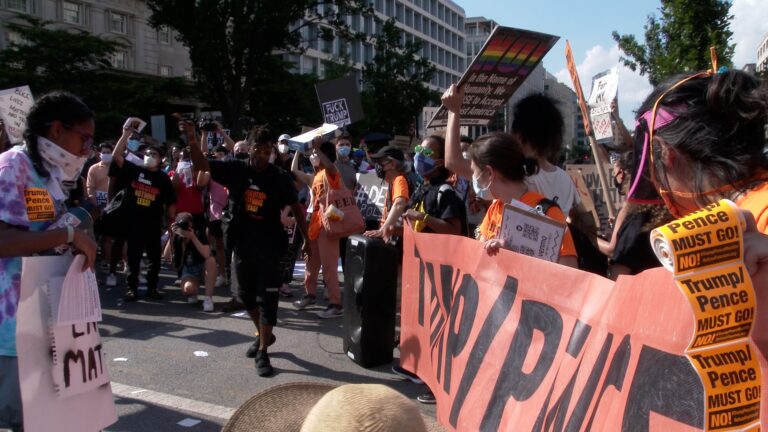 Activists Demand D.C. ‘Defund’ Police Amid Peaceful Protests after City Renames Street ‘Black Lives Matter Plaza’
