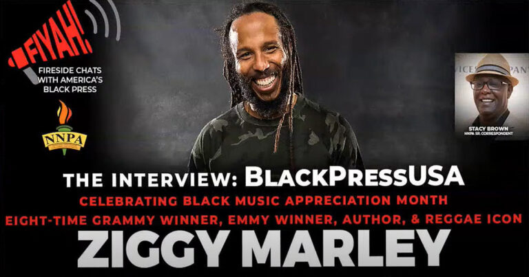 #FIYAH! LIVESTREAM REPLAY – ZIGGY MARLEY – Worldwide Audience Tunes in for BlackPressUSA’s Interview with Ziggy Marley