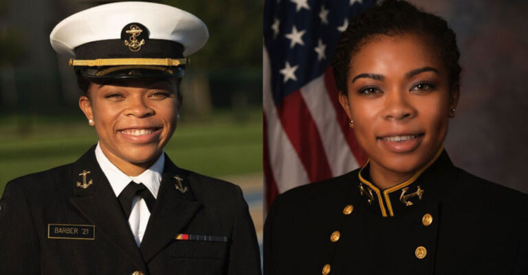 African American Woman, Midshipman 1st Class Sydney Barber, Makes US Naval Academy History