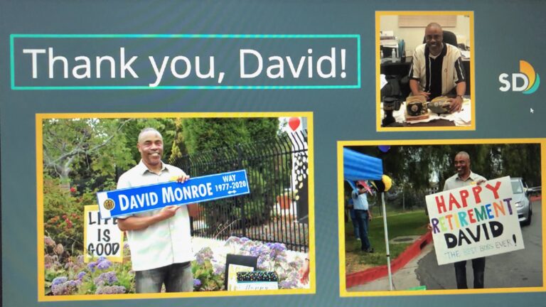 David Monroe Bids Farewell To City of San Diego Parks & Rec