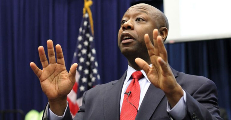 Sole Black GOP U.S. Senator Declares “America Not a Racist,” Many Disagree