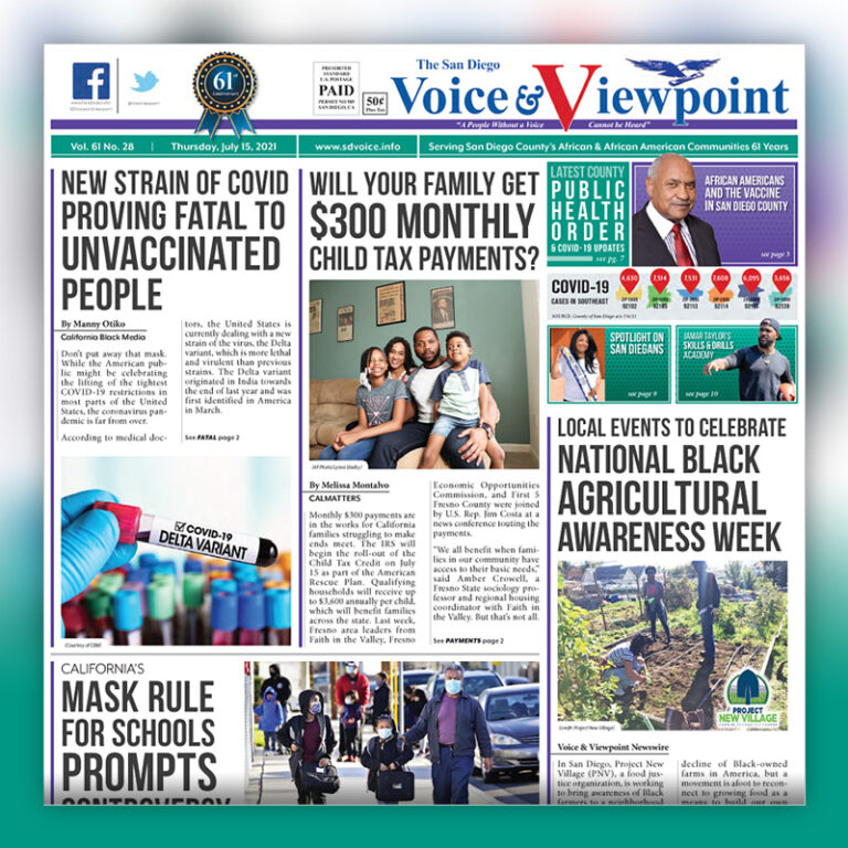 This Week’s Paper – Thursday, July 15, 2021