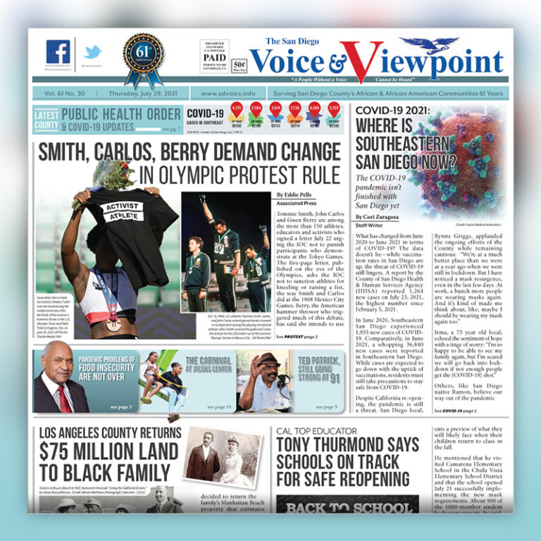 This Week’s Paper – Thursday, July 29, 2021