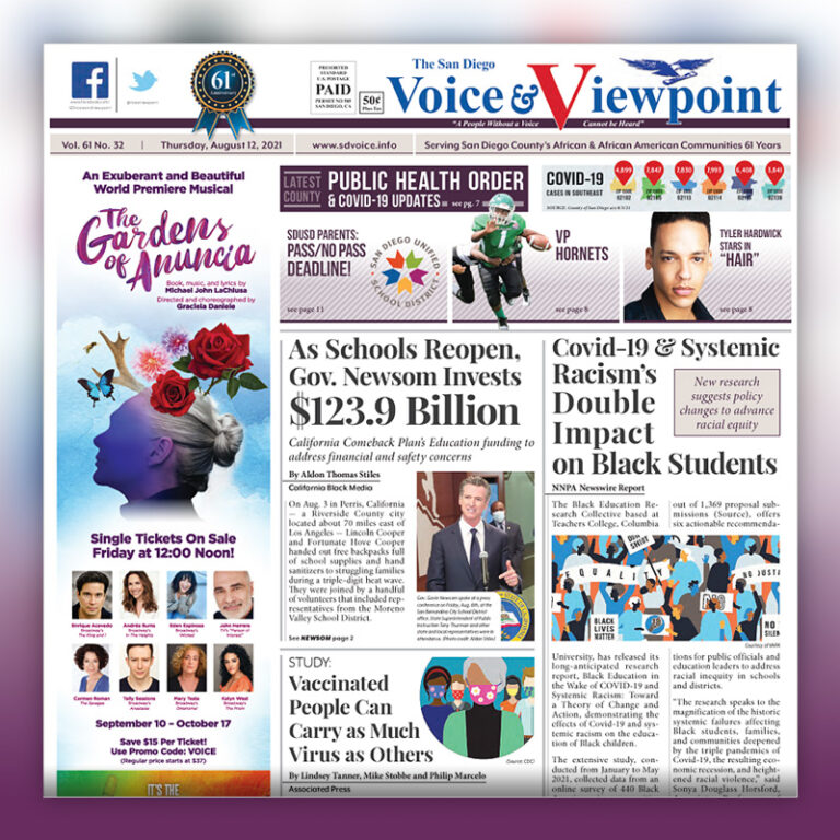 This Week’s Paper – Thursday, August 12, 2021
