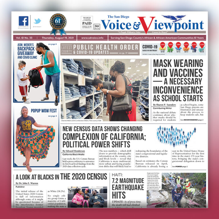 This Week’s Paper – Thursday, August 19, 2021