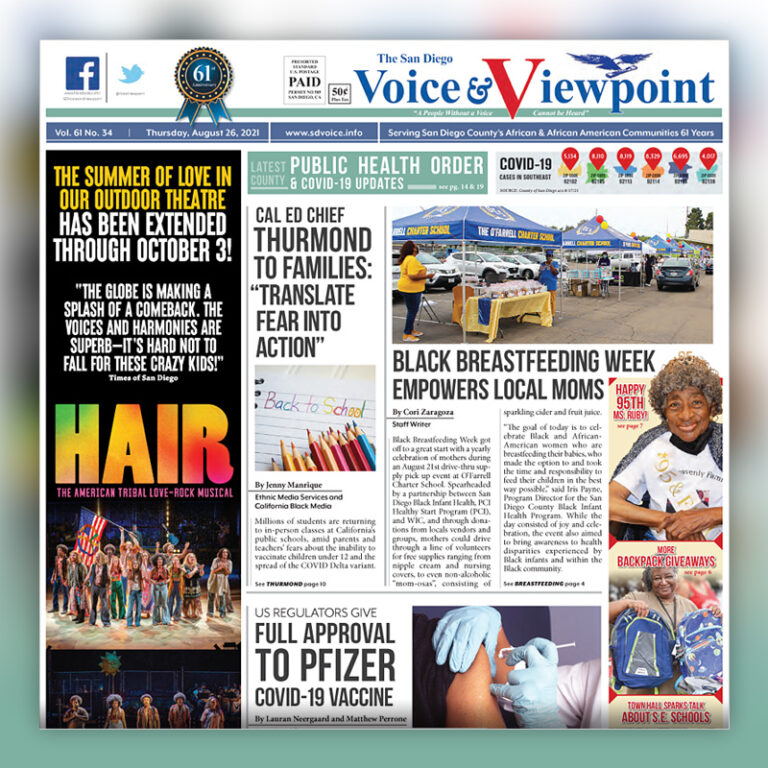 This Week’s Paper – Thursday, August 26, 2021