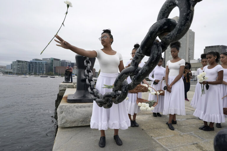 Marker Honoring Enslaved Africans Dedicated in Boston