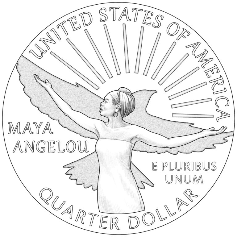 Maya Angelou Chosen as Inaugural Coin for American Women Quarters™ Program