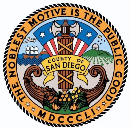 the County Seal for San Diego