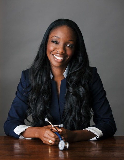 A photo of our California State Surgeon General, Dr. Nadine Burke Harris. She speaks on the benefits of vaccination.