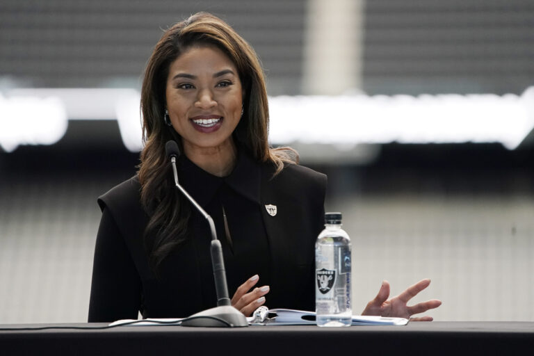 Raiders’ Morgan is NFL’s first Black female team president