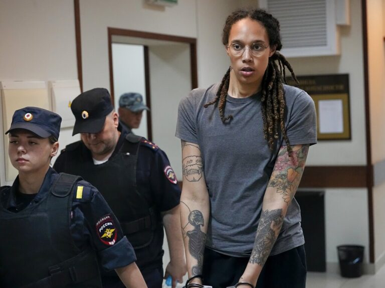 WNBA’s Griner Convicted at Drug Trial, Sentenced to 9 Years