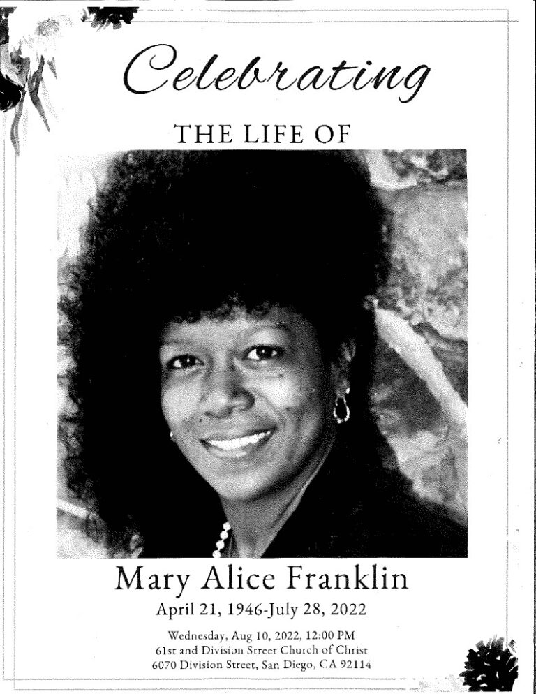 Mary Alice Franklin