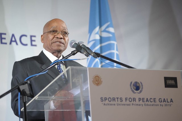 South Africa’s beleaguered Zuma open to return to politics