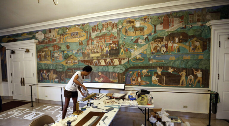 A Kentucky Judge Dismisses Lawsuit but Protects Historic Mural that has Sparked Protests