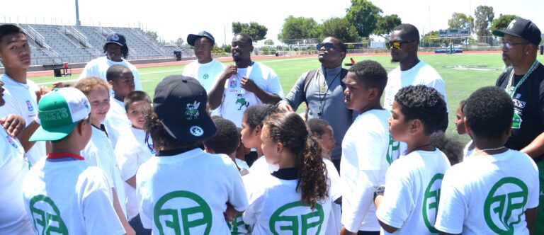 Football and Physical Wellness Camp Teaches Youth New Skills