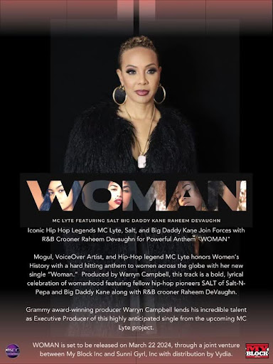 EXCLUSIVE MC Lyte Releases Empowering Anthem “Woman” Featuring Hip Hop Icons