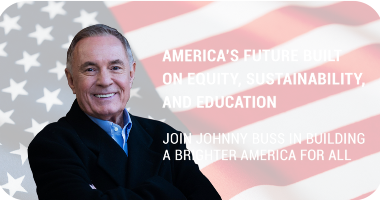 Johnny Buss Launches Campaign for President of the United States