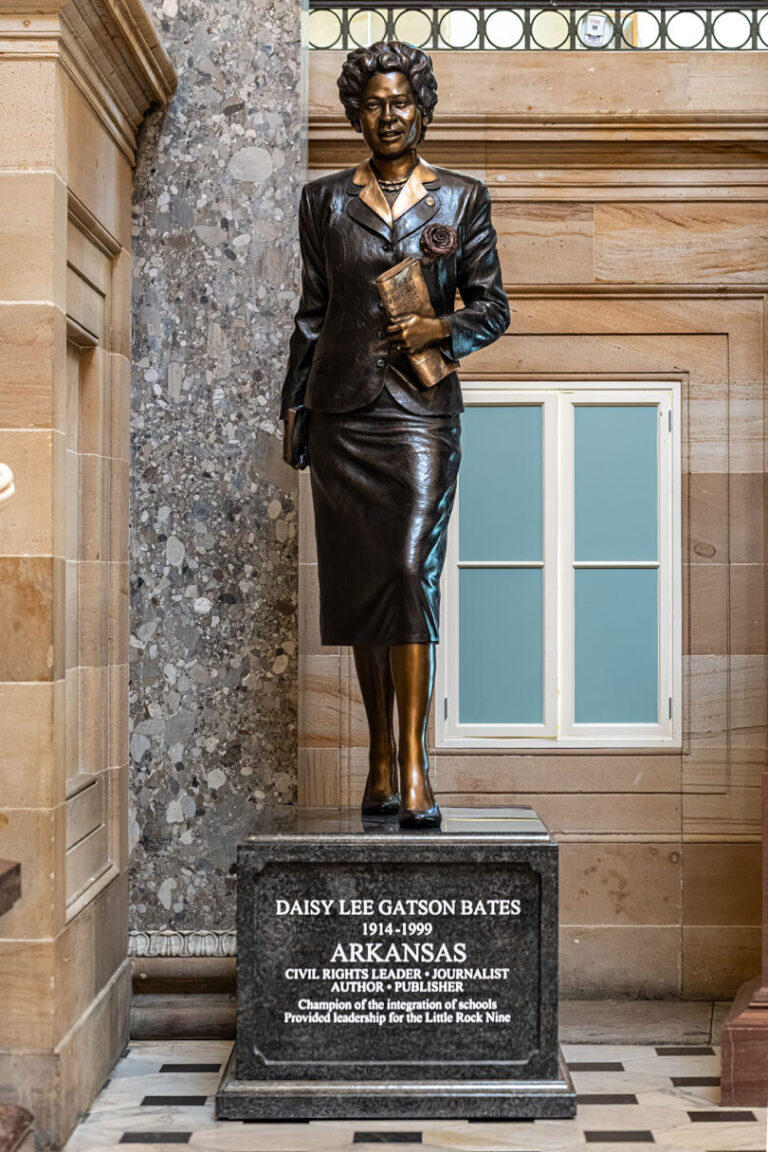 Arkansas Civil Rights Icon Daisy Bates Commemorated with Capitol Statue