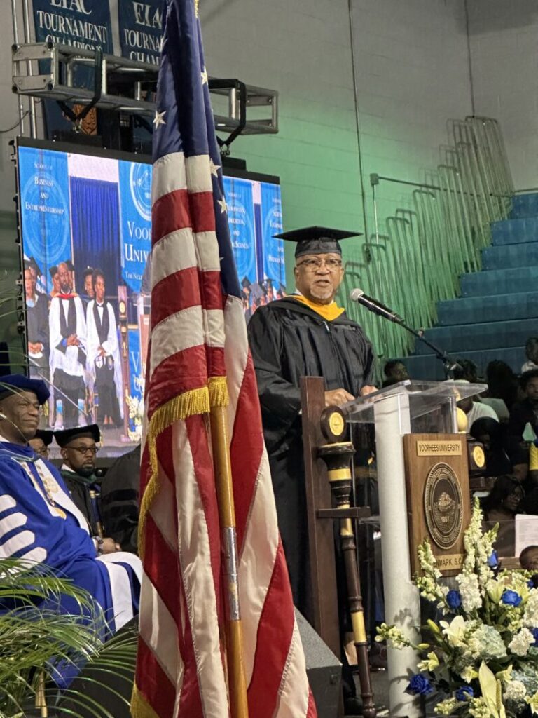 NNPA President Dr. Benjamin F. Chavis Jr. Inspires Graduates with Powerful Commencement Address at Voorhees University