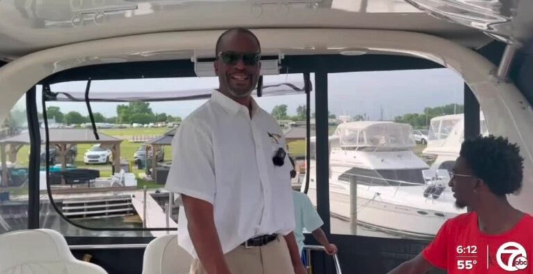 Only Black Marina Operator in Michigan Working To Open the Door For The Next Generation