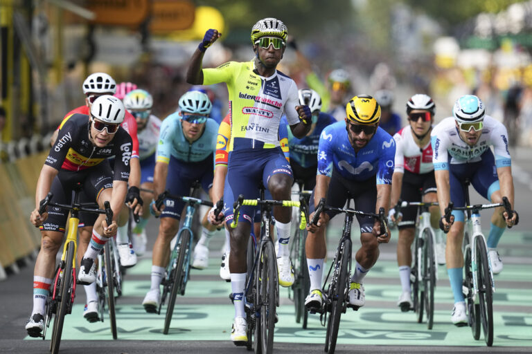 Eritrea’s Biniam Girmay Becomes The First Black Rider To Win A Tour De France Stage