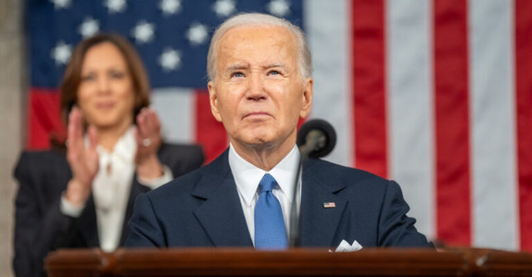 Biden: Our Democracy Demands New Leadership