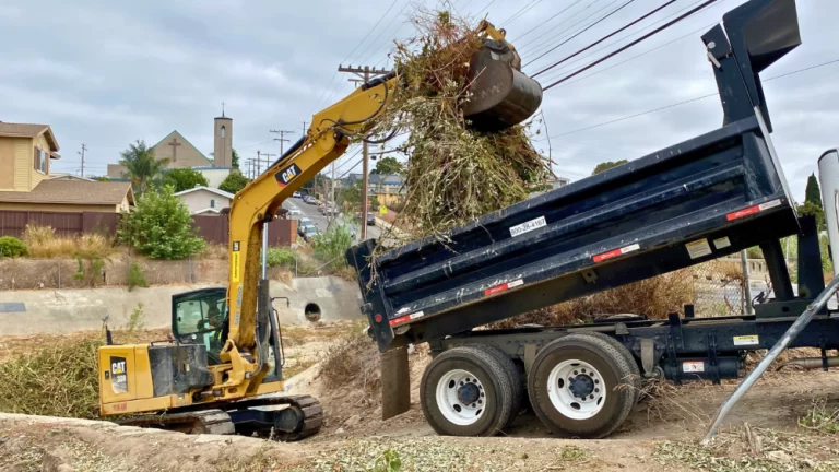 San Diego Crews Work on Stormwater Channel Maintenance in Flood-Damaged Areas