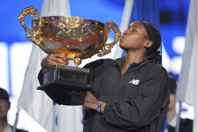 Coco Gauff Wins China Open Final In Straight Sets