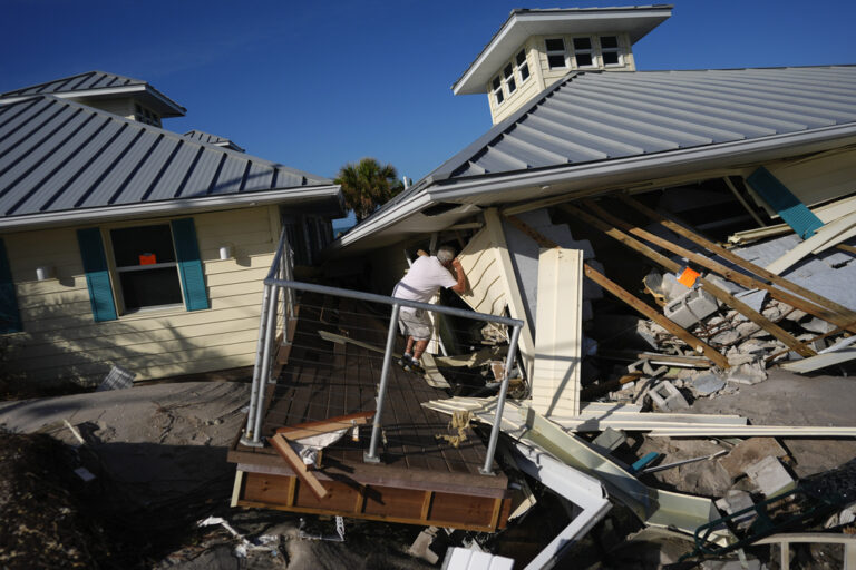 Residents Attempt Recovery Efforts In Devastation of Hurricane Helene