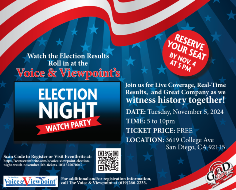 Voice & Viewpoint Election Night Watch Party